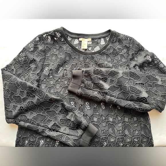 H&M | Dark Blue Lace Dress - Picture 8 of 16